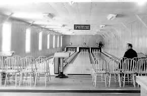 Original bowling alley, 1948