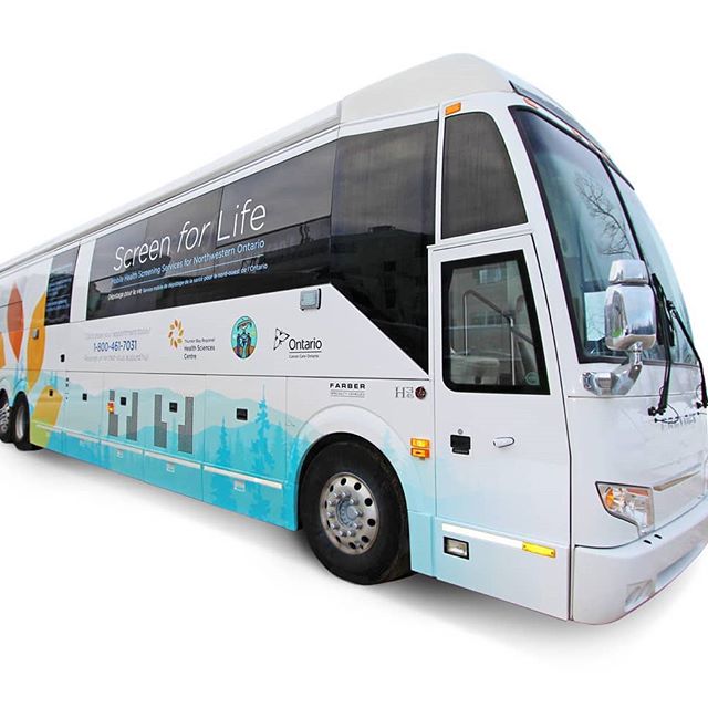 Cutout image of a coach bus